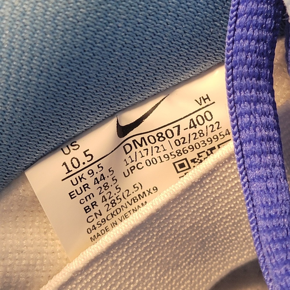 Nike SB Dunk Low Pro Sneakers Racer Laser Blue Skate Shoes Men's 10.5 with Box - Picture 10 of 13